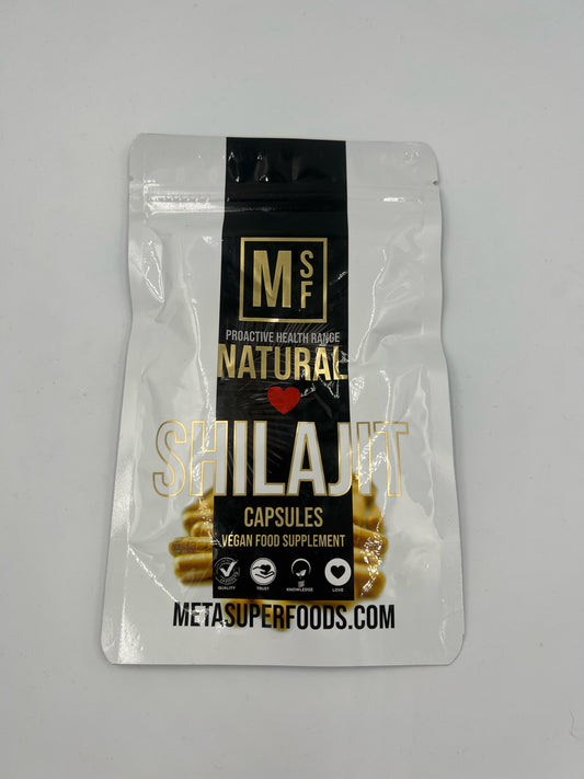 Natural Meta Super Food SHILAJIT | 60 CAPSULES | 2000mg | HIGH POTENCY