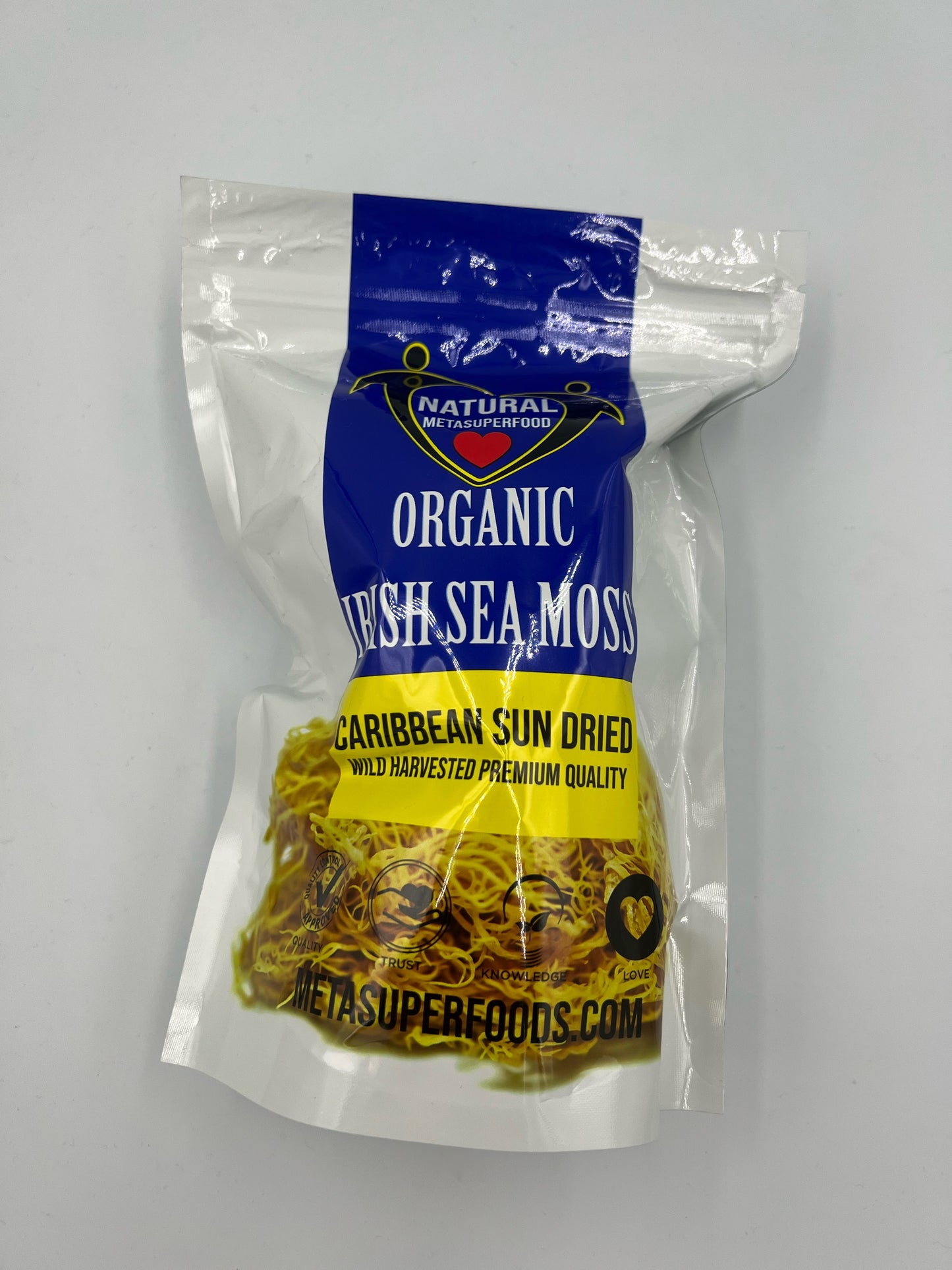 Natural Meta Super Food Dried Irish Sea Moss 100g | Premium Quality | Caribbean Sea Moss