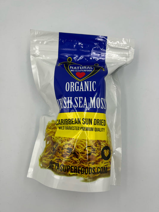 Natural Meta Super Food Dried Irish Sea Moss 100g | Premium Quality | Caribbean Sea Moss